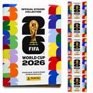 Álbum Copa do Mundo 2026 35,70,105 Figurinhas Colecionável Oficial 48 Seleções Estilo FIFA