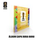 Álbum Copa do Mundo capa dura dourado Álbum Copa do Mundo capa dura dourado