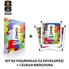 Álbum Copa do Mundo FIFA 2026 + 12 Envelopes de Figurinhas Oficiais Panini
