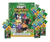 Álbum Craft Legends Com envelopes de figurinhas Craft Legends
