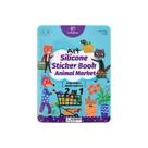 Álbum de Adesivos Reutilizáveis em inglês Animais TOOKYLAND