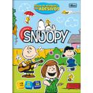 Álbum de Atividades com Adesivos Cenário Mágico Snoopy Álbum de Atividades com Adesivos Cenário Mágico Snoopy