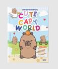 Album De Figurinha Cute Capy World, Pixel - Novo