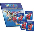 Album de Figurinhas One Piece 2025 O Caminho Para Egghead Capa Dura + 20 Figurinhas