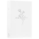 Álbum de fotos de casamento Lanpn 4x6 300 Photos Slip in Linen Cover
