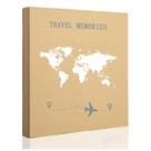 Álbum de fotos de viagem Tslespcx para fotos 4x6 e 600 bolsos
