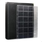 Álbum Fichário 20 Folhas para 480 Moedas 32x24 Ziper Cobra Fosco GG
