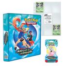 Álbum Fichário Pokemon Escarlate e Violeta Amigos de Jornada com 1 Blister Unitário e 10 Folhas