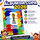Album Figurinhas Copa Mundo 2026 Oficial Original Panini Entrega Agil