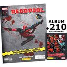 Album Figurinhas Hq Gibi Marvel Deadpool + 210 Figurinhas - Panini