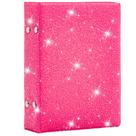 ALBUM FOTOGRÁFICO GLITTER 10X15/120 FOTOS material sintético POP TOP LINDO E MODERNO COR:GLITTER PINK