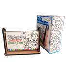 Álbum Infantil de Pintura para Autistas em MDF Minhas Emoções