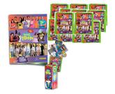 Álbum Luccas Neto Luccas Toon Brochura com 40 figurinhas e 10 Tiktoon )são 10 envelopes)