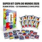 Album Oficial Capa Mole + 35 Figurinhas (5 envelopes) - Copa Do Mundo Fifa 2026