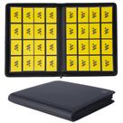 Álbum para Cards MORABTO com capacidade para 1024 cards, 16 bolsos e zíper