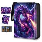 Álbum para Cartas CKBNGM para 400 Cartas, Impermeável, em PU, com Zíper Álbum para Cartas CKBNGM para 400 Cartas, Impermeável, em PU, com Zíper