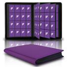 Álbum para cartas colecionáveis Fonwill TM10026-7 com mais de 1000 bolsos, roxo