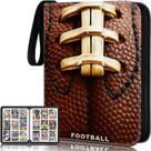 Álbum para Cartas de Futebol RONMONG com 990 Bolsos e Capas