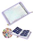 Álbum para Cartas Loiuvos A5 400 Cartas 4 Bolsos Roxo Álbum para Cartas Loiuvos A5 400 Cartas 4 Bolsos Roxo