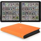 Álbum para cartas Nocyyert 1280+ cartas, 20 bolsillos, naranja Álbum para cartas Nocyyert 1280+ cartas, 20 bolsillos, naranja