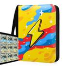 Álbum para cartas TCGPOCKETS 720 bolsos impermeável amarelo