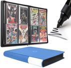 Álbum para Quadrinhos D DACCKIT Modelo C Azul Celeste com Capacidade para 96 Quadrinhos