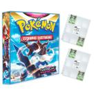Álbum Pasta Fichário Pokemon com 20 Folhas YES 9 Bolsos Espada e Escudo Estrelas Radiantes Colecionar Cards