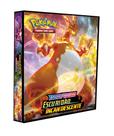 Álbum Pasta Fichário Pokemon Espadas Escudos Escuridão Incandescente Capa Dura Reforçado para Colecionadores de Cards Cartas