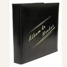 Álbum preto 2 argolas p/ 300 moedas - (acompanha 15 folhas p/ 20 moedas)