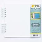 Album Scrapbook Assinatura Capa Dura 30,5x30,5cm Branco Album Scrapbook Assinatura Capa Dura 30,5x30,5cm Branco