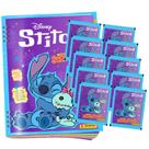 Álbum Stitch Super Scrapbook + 200 Figurinhas (40 Envelopes)