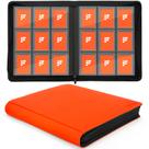 Álbum Top Loader Fonwill TM10017-10 para 288 cartas, laranja