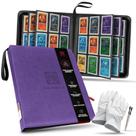 Álbum Toploader MEIYODECK para 252 cartas, 9 bolsos Álbum Toploader MEIYODECK para 252 cartas, 9 bolsos
