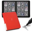 Álbum Toploader Nocyyert com 9 Bolsos e 324 Espaços para Cartas, Vermelho