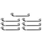 Alça Apoio 50Cm Barra Suporte Anti Queda Kit 7 Uni Gestante Idoso Cadeirante PCD Box Banheiro Escada Corrimao Previne Queda Acidente Alça Apoio 50Cm Barra Suporte Anti Queda Kit 7 Uni Gestante Idoso Cadeirante PCD Box Banheiro Escada Corrimao Previne Queda Acidente
