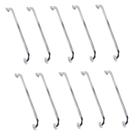 Alça Apoio 70Cm Barra Suporte Kit 10 Uni Anti Queda Idoso Gestante Cadeirante Deficiente Banheiro Inox Box Escada