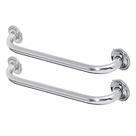 Alça Apoio Banheiro Kit 2 uni Inox Idoso Cadeirante Acessibilidade Deficiente Alça Apoio Banheiro Kit 2 uni Inox Idoso Cadeirante Acessibilidade Deficiente