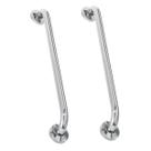 Alça Apoio Barra 60cm Inox Kit 2 uni Banheiro Idoso Deficiente Acessibilidade Cadeirante Alça Apoio Barra 60cm Inox Kit 2 uni Banheiro Idoso Deficiente Acessibilidade Cadeirante