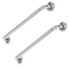 Alça Apoio Inox 60cm Kit 2 Uni Barra Banheiro Idoso Cadeirante Deficiente Acessibilidade Alça Apoio Inox 60cm Kit 2 Uni Barra Banheiro Idoso Cadeirante Deficiente Acessibilidade