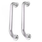 Alça Apoio Kit 2 Uni 30cm Inox Banheiro Deficiente Idoso Cadeirante Acessibilidade