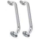 Alça Apoio Kit 2 Uni Inox 50cm Banheiro Deficiente Idoso Cadeirante Acessibilidade Alça Apoio Kit 2 Uni Inox 50cm Banheiro Deficiente Idoso Cadeirante Acessibilidade