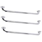 Alça Barra Apoio Kit 3 Uni Inox 70cm Idoso Criança Gestante Banheiro Suporte Acessibilidade Deficiente Segurança