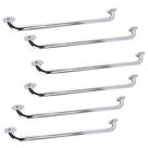 Alça Barra Apoio Kit 5 Uni Inox 70cm Acessibilidade Criança Idoso Gestante Banheiro Segurança Anti Queda Acidente Suporte Resistente