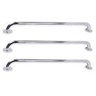 Alça Barra de Apoio 70cm Inox Kit 3 Unidades Deficiente Idoso Gestante Banheiro Anti Queda Acessibilidade Corrimao Quarto Banheiro