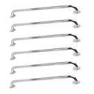 Alça Barra de Apoio Kit 5 Uni 70cm Inox Acessibilidade Deficiente Anti Queda Criança Idoso Gestante Previne Acidente Segurança