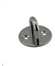 Alça Base Passa Cabo Redonda 6 Mm Em Aço Inox Convés Toldos Alça Base Passa Cabo Redonda 6 Mm Em Aço Inox Convés Toldos