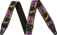 Alça Correia Fender Neon Monogrammed Roxo/Amarelo 990681306