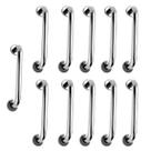 Alça de Apoio 30cm Barra Inox Kit 11 Unidades Suporte Anti Queda Idoso Gestante Cadeirante Criança Banheiro Box Acessibilidade Segurança