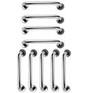 Alça de Apoio 30cm Barra Inox Kit 9 Unidades Idoso Cadeirante Banheiro Box Corrimao Suporte Acessibilidade Segurança Proteçao Alça de Apoio 30cm Barra Inox Kit 9 Unidades Idoso Cadeirante Banheiro Box Corrimao Suporte Acessibilidade Segurança Proteçao