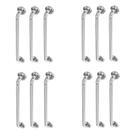 Alça de Apoio 40cm Inox Barra Kit 12 Unidades Banheiro Box Idoso Deficiente Cadeirante Suporte Acessibilidade Segurança Alça de Apoio 40cm Inox Barra Kit 12 Unidades Banheiro Box Idoso Deficiente Cadeirante Suporte Acessibilidade Segurança